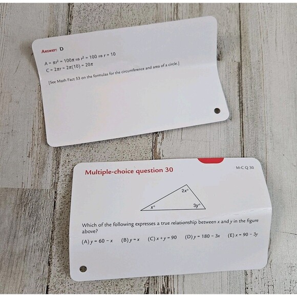 Barron's SAT Flash Cards, 2nd Edition by Sharon Weiner Green and Ira K. Wolf... - Picture 4 of 5